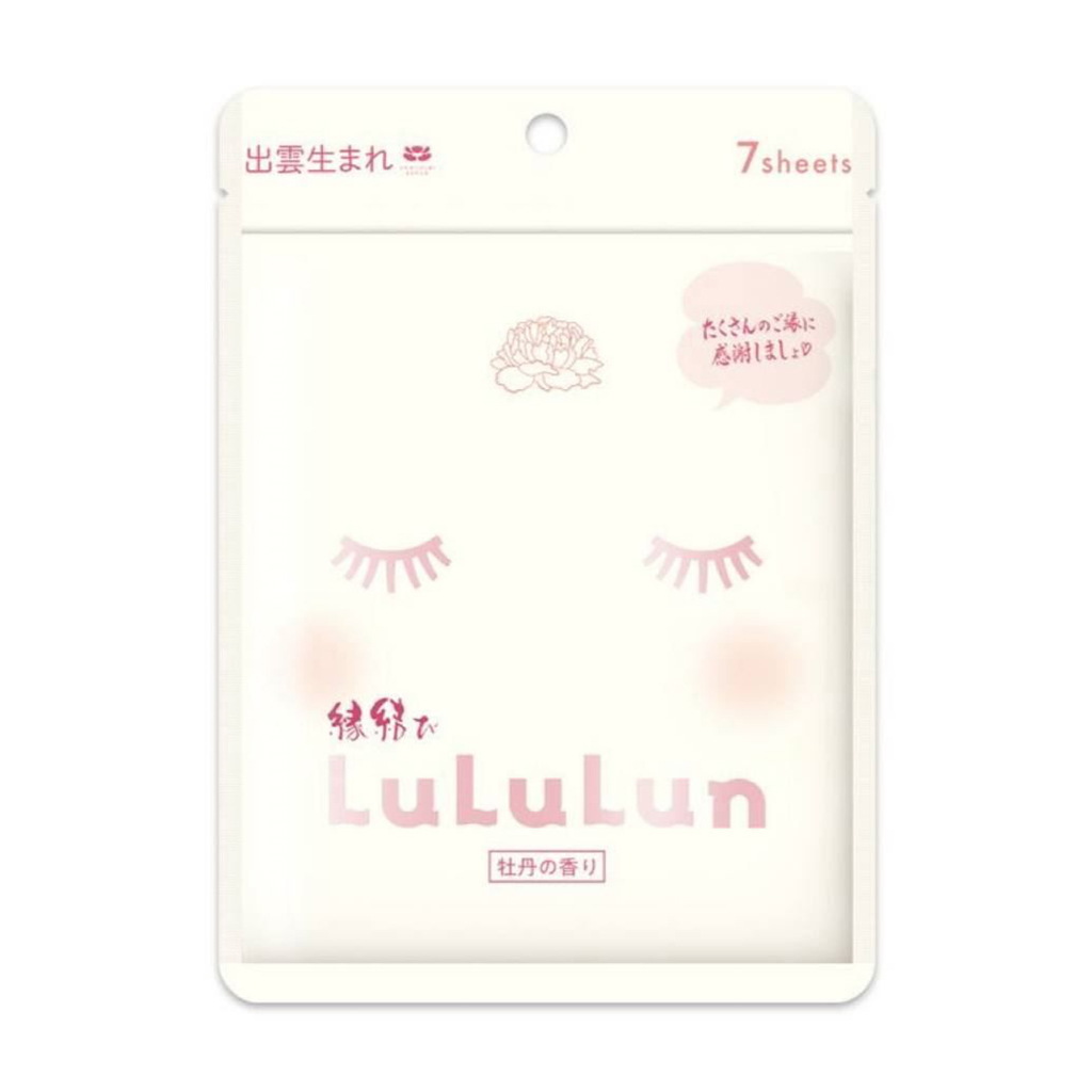 Тканинна маска для обличчя Lululun Face Mask Shimane Peony, 7 шт